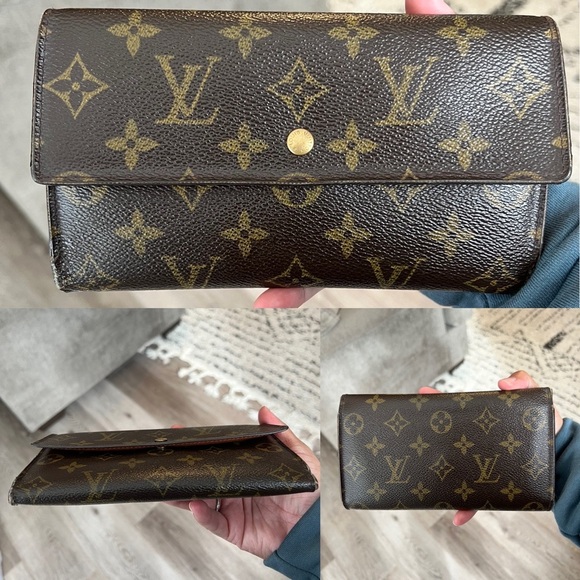 Louis Vuitton Trifold Vintage Wallet Cardholder - Picture 1 of 17